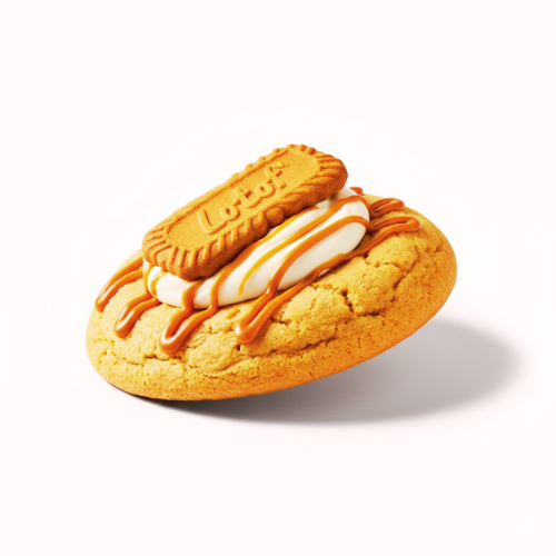 Biscoff skillet cookie